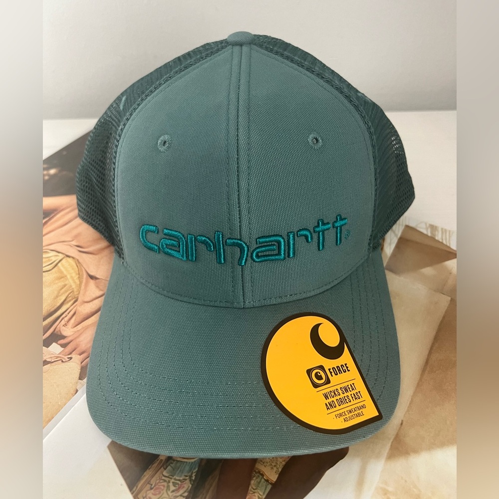 Carhartt trucker Green mesh-back  trucker Cap